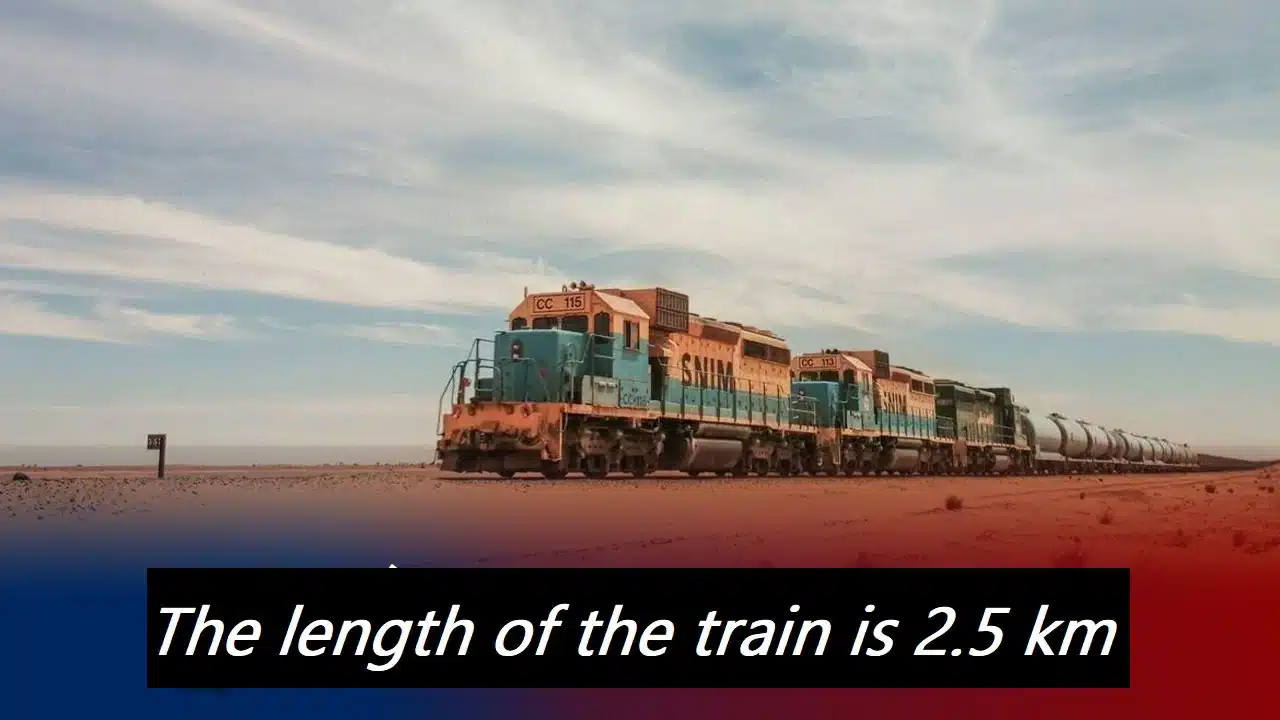 The Longest Train, One Ticket Can Travel the Whole Sahara!