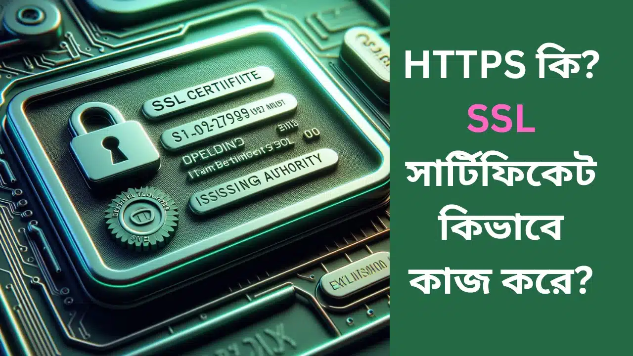 HTTPS কি? SSL সার্টিফিকেট কিভাবে কাজ করে?