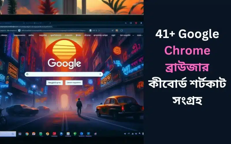 কীবোর্ড শর্টকাট 41+ Google Chrome ব্রাউজার কীবোর্ড শর্টকাট সংগ্রহ
