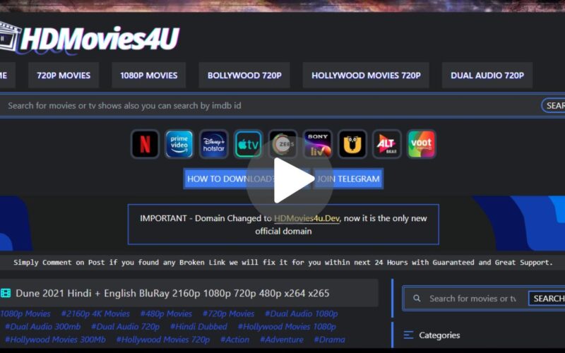 HDMovies4u | Your free Download any movie online entertainment
